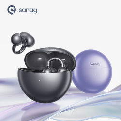 Sanag S6S Ultra Ear Clip en auriculares abiertos HiFi sin pérdidas calidad de sonido auriculares inalámbricos Bluetooth auriculares de graves profundos
