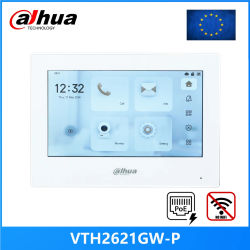 Dahua VTH2621GW-P VTH2621G-P 802.3af PoE Monitor interior táctil de 7 pulgadas, Monitor de timbre, videoportero, tarjeta SD integrada