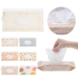 EVA Baby-Bolsa de toallitas húmedas con hebilla portátil, funda con tapa, correa a presión, reutilizable, recargable, caja de pañuelos para exteriores