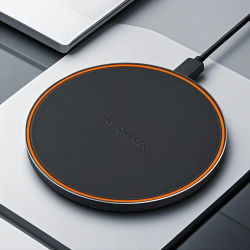Cargador inalámbrico rápido de 30 W compatible con iPhone 17‑12 Pro Max, Galaxy S25‑S20, Huawei, Xiaomi y Google Pixel