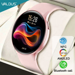 VALDUS VS41 Pro AMOLED NFC Smartwatch hombre mujer Fitness ritmo cardíaco presión arterial seguimiento BT llamada impermeable 2026 nuevo reloj inteligente