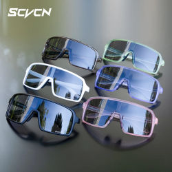 SCVCN gafas de ciclismo fotocromáticas gafas de sol para hombres bicicleta moda bicicleta de montaña béisbol UV400 gafas deportivas gafas de mujer