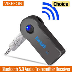 Transmisor receptor Bluetooth 5,0 2 en 1, adaptador de Audio inalámbrico, conector de 3,5mm para música de coche, receptor de auriculares A2dp, manos libres
