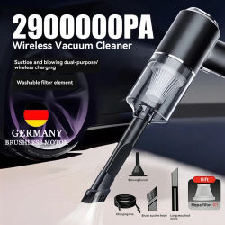 Aspiradora de Coche PA 2900000, Potente, 4 en 1, con Carga USB, Inalámbrica, con Función de Soplado y Succión, Portátil, 2026