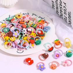 Bandas de goma para niños no dañadas, diademas para niñas, accesorios coreanos para bebés, anillos, bandas de goma para atar, diademas para niñas pequeñas