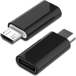 Adaptador de Carga Mini Tipo C a Micro USB para Android, Convertidor para Samsung, Xiaomi, Huawei, USB-C a Micro USB V8, OTG, Sincronización, Cargador