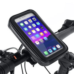 Soporte impermeable para teléfono de bicicleta, funda para manillar de motocicleta, bolsa para iPhone 15 Pro Max 14, Samsung, soporte para teléfono para bicicleta