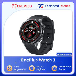 Versión Global OnePlus Watch 3 46mm Smartwatch pantalla LTPO AMOLED de 1,50 pulgadas procesador Snapdragon W5 sistema operativo GPS de doble banda