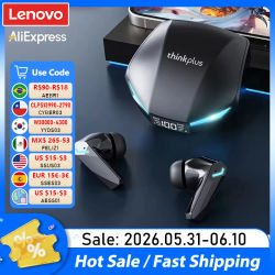 Choice Lenovo XT53 Wireless Bluetooth 5.4 Earphones Low Latency Gaming Headset Noise Reduction LED Display Earbuds Xiaomi