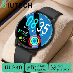 IUTECH S40Z 2024 reloj inteligente Bluetooth llamada Smartwatch impermeable natación salud monitoreo relojes para hombres mujeres Smarthwhatch