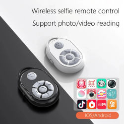 Mando a distancia Bluetooth para iPhone, Xiaomi, Redmi, Samsung, teléfono móvil, Control remoto Universal, palo de Selfie, controlador de cámara Bluetooth