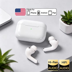 Para Apple original AIRP0DS-PR0 inalámbrico Bluetooth auriculares en auriculares deportes Cancelación de ruido auriculares para xiaomi iPhone auriculares