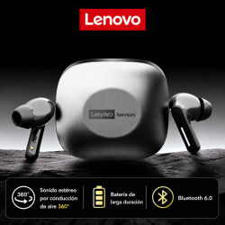 Nuevos auriculares inalámbricos Bluetooth Lenovo LE209, auriculares Bluetooth para música y negocios, llamadas HD con micrófono, batería de 30H, auriculares para juegos