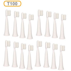Cabezales de repuesto para cepillo de dientes eléctrico T100, 4-16 Uds., para Xiaomi Mijia T100 Mi, limpieza inteligente, blanqueamiento saludable
