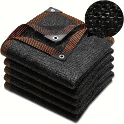 Red de sombra con protección UV, adecuada para abrigos de plantas de jardín, invernaderos, pergolas, patios de patio trasero, cobertizos de coche, exterior duradero