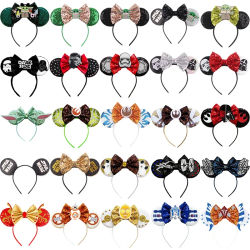 Diademas de STAR WARS de Disney para mujer, diadema con orejas de Grogu Baby Yoda, accesorios para el cabello de Darth Vader para niña, tocado de Alianza Rebel