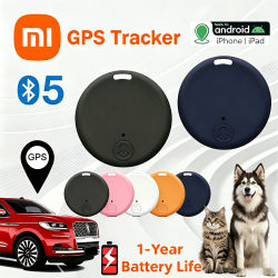 Localizador GPS Xiaomi con Bluetooth 5.0, dispositivo inteligente antipérdida para mascotas, niños, llaves, bolsos, carteras, dispositivo de seguimiento para iOS y Android