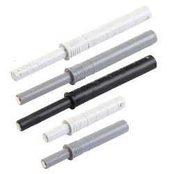 Tope magnético de puerta para armario de cocina, amortiguador suave y silencioso, sistema de empuje para abrir, herrajes para muebles, 5 unidades