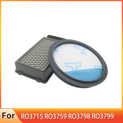 Filtro para Kit de filtro Rowenta HEPA Staubsauger Compact Power RO3715 RO3759 RO3798 RO3799 Kit de piezas de aspiradora Accesorios