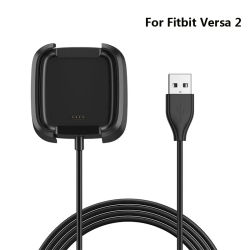 Cargador USB Rápido para Fitbit Versa 2, Cable de Carga para Fitbit Versa 2, Base de Carga, Accesorios para Reloj Inteligente