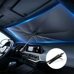 Parasol plegable para parabrisas de coche, cortina para ventana delantera, accesorios protectores de sol, novedad de 2024