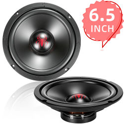 1 Unidad de Altavoz de Bajos para Auto de 6.5 Pulgadas, Alta Calidad, HiFi, 800W, Bajos Profundos, Experiencia de Escucha Inmersiva