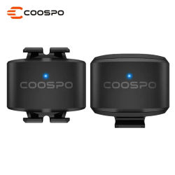 COOSPO-Sensor de velocidad/cadencia BK9 para bicicleta, dispositivo con Bluetooth 5,0, ANT, IP67, para rouly/Zwift/Peloton/Wahoo/GPS