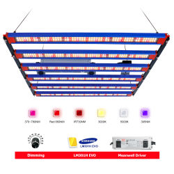 240W 320W LM301H EVO V5 LED barra de luz de cultivo UV IR encendido/apagado lámpara hidropónica para plantas tienda de cultivo invernadero Veg Bloom