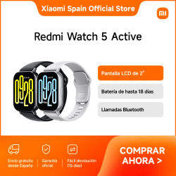 Oficial | Redmi Watch 5 Active | Pantalla LCD de 2'' | Batería de hasta 18 días | Llamadas Bluetooth
