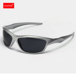 Gafas de sol plateadas Y2K para hombre y mujer, lentes deportivas para ciclismo al aire libre, Estilo Vintage, Punk, estética de los años 2000