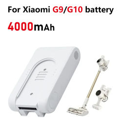Batería recargable de iones de litio de 25,2 V y 4000mAh para Xiaomi Mijia Dreame DGDXT-7S1P-001 G9 G10 accesorios para aspiradoras inalámbricas