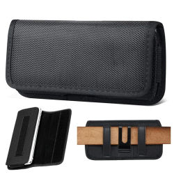 Funda para teléfono, funda de nailon con Clip para cinturón de teléfono móvil, bolsa de 3,5-6,3 pulgadas, funda de transporte, riñonera para iPhone 13, 12, Samsung, Galaxy, Xiaomi