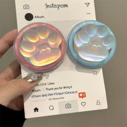 Soporte magnético coreano con forma de pata de gato en 3D, agarre para teléfono Griptok Tok, soporte para teléfono para iPhone, accesorios Magsafe Smart Tok