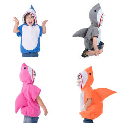 Disfraz de tiburón azul para bebés, disfraz de Halloween para niños, Sudadera con capucha de tiburón Multicolor para niños pequeños, Cosplay, Carnaval Purim 2022