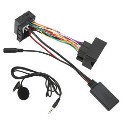 Adaptador auxiliar Bluetooth 5,0 para coche con micrófono manos libres para Volkswagen Skoda RCD310 RCD510 RNS310 RNS315 RNS510