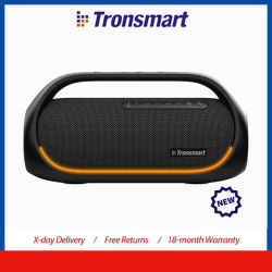 Altavoz Bluetooth Tronsmart Bang de 60W, Altavoz para Fiestas al Aire Libre con Audio de Alta Resolución, Bajos Potentes, Control por Aplicación, Asa Portátil
