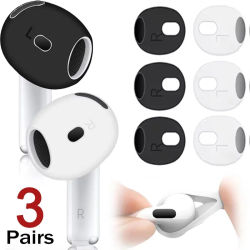 Funda protectora de silicona antideslizante para Apple AirPods 4, funda protectora de repuesto para AirPods 4, accesorios