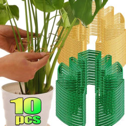 Soporte de tallo de planta de Metal ajustable, soporte de tallo trepador de flores, ganchos de hierro para rama de vid, estabilizador Monstera, enrejado de plantas de jardín