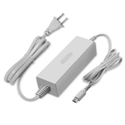 Cargador para controlador de mando Wii U, Cable adaptador de fuente de alimentación de CA para Nintendo Wii U, controlador de juego, cargador de pared