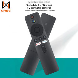 MRSVI Bluetooth Control remoto por voz XMRM-006 con asistente de Google para Xiaomi MI Box S MI TV Stick 4K Smart TV 4X Android