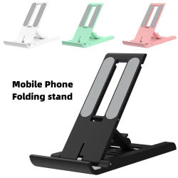 Soporte plegable para teléfono de escritorio, Mini soporte portátil para teléfono móvil Xiaomi, iPhone, Samsung, soporte para teléfono móvil