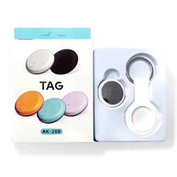 ABSQ-Smart Airtag Bluetooth GPS Tracker funciona con el sistema Android e IOS rastreador de etiquetas de aire Mini localizador b