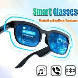 Gafas Inteligentes 2026 con Traducción IA, Bluetooth, Grabación de Conversaciones, Reproducción de Música, Lentes de Sol Inteligentes para Hombre y Mujer