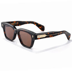 Gafas de Sol de Marca de Lujo Originales de Alta Calidad Hechas a Mano con Acetato para Hombre, Gafas de Sol de Diseñador para Mujer, Protección UV400 para Exteriores