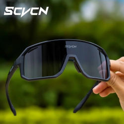 Gafas de Sol Deportivas SCVCN, Gafas de Ciclismo a la Moda, Gafas de Sol para Bicicleta de Montaña, Camping, Protección UV400, Gafas de Senderismo para Hombre y Mujer