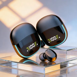 NUEVOS Auriculares Bluetooth TWS con Micrófono, Pantalla LED, Auriculares Inalámbricos con Cancelación de Ruido
