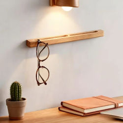 Nuevo Organizador de Gafas de Sol para Montar en la Pared, Soporte de Madera para Lentes