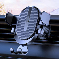 Nuevo soporte Universal para coche, soporte para teléfono automático por gravedad, Clip para salida de aire de coche, soporte para teléfono móvil, soporte para teléfono móvil para todos los teléfonos