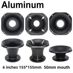 Altavoz profesional de 6 pulgadas con 100 núcleos, 50 radios, tweeter de aleación de aluminio y carcasa fundida