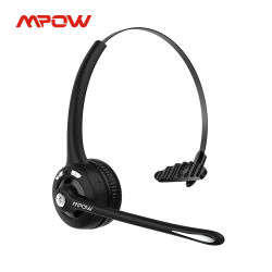 Auriculares inalámbricos Mpow Pro V5.0 auriculares Bluetooth MBH15 actualizados con micrófono con cancelación de ruido para camionero centro de llamadas Oficina